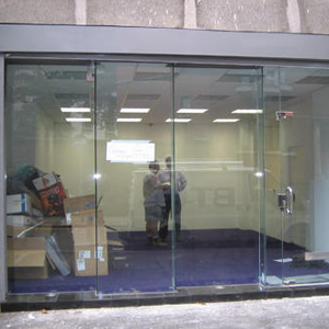 shop front door repair Pedley